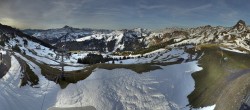 Archiv Foto Panorama Webcam Damüls an der Elsenalpstube 07:00
