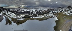 Archiv Foto Panorama Webcam Damüls an der Elsenalpstube 15:00