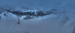 Archiv Foto Panorama Webcam Damüls an der Elsenalpstube 06:00