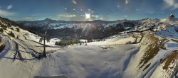 Archiv Foto Panorama Webcam Damüls an der Elsenalpstube 15:00