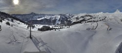 Archiv Foto Panorama Webcam Damüls an der Elsenalpstube 10:00