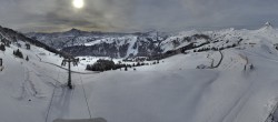 Archiv Foto Panorama Webcam Damüls an der Elsenalpstube 12:00