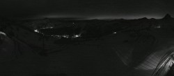 Archiv Foto Panorama Webcam Damüls an der Elsenalpstube 23:00