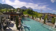 Archived image Webcam Kastelruth: Abinea Dolomiti Romantic Spa Hotel 09:00