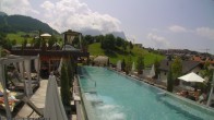 Archived image Webcam Kastelruth: Abinea Dolomiti Romantic Spa Hotel 11:00