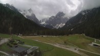 Archived image Webcam Dolomitenhof - Sexten Dolomites 09:00