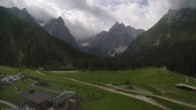 Archived image Webcam Dolomitenhof - Sexten Dolomites 09:00