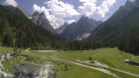 Archiv Foto Webcam Dolomitenhof - Fischleintal 13:00