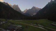 Archiv Foto Webcam Dolomitenhof - Fischleintal 19:00
