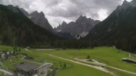 Archiv Foto Webcam Dolomitenhof - Fischleintal 13:00