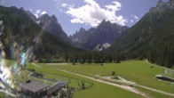 Archiv Foto Webcam Dolomitenhof - Fischleintal 11:00