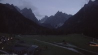 Archived image Webcam Dolomitenhof - Sexten Dolomites 19:00