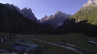 Archiv Foto Webcam Dolomitenhof - Fischleintal 08:00