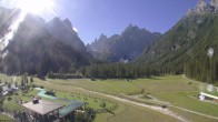 Archiv Foto Webcam Dolomitenhof - Fischleintal 09:00