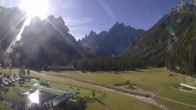 Archiv Foto Webcam Dolomitenhof - Fischleintal 09:00