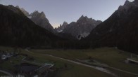 Archiv Foto Webcam Dolomitenhof - Fischleintal 17:00