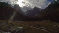 Archived image Webcam Dolomitenhof - Sexten Dolomites 09:00