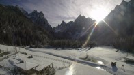 Archived image Webcam Dolomitenhof - Sexten Dolomites 12:00