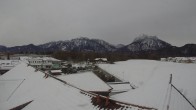 Archiv Foto Webcam Füssen: Ausblick vom Hotel Sommer 13:00