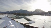 Archiv Foto Webcam Füssen: Ausblick vom Hotel Sommer 09:00