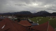 Archiv Foto Webcam Füssen: Ausblick vom Hotel Sommer 09:00