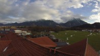 Archiv Foto Webcam Füssen: Ausblick vom Hotel Sommer 13:00