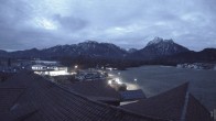 Archiv Foto Webcam Füssen: Ausblick vom Hotel Sommer 05:00