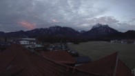 Archiv Foto Webcam Füssen: Ausblick vom Hotel Sommer 06:00