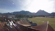 Archiv Foto Webcam Füssen: Ausblick vom Hotel Sommer 09:00