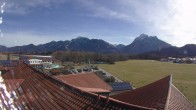 Archiv Foto Webcam Füssen: Ausblick vom Hotel Sommer 11:00