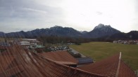 Archiv Foto Webcam Füssen: Ausblick vom Hotel Sommer 09:00