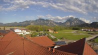 Archiv Foto Webcam Füssen: Ausblick vom Hotel Sommer 17:00