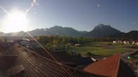 Archiv Foto Webcam Füssen: Ausblick vom Hotel Sommer 06:00