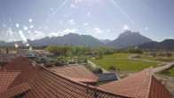 Archiv Foto Webcam Füssen: Ausblick vom Hotel Sommer 09:00