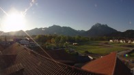 Archiv Foto Webcam Füssen: Ausblick vom Hotel Sommer 06:00
