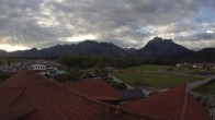 Archiv Foto Webcam Füssen: Ausblick vom Hotel Sommer 05:00