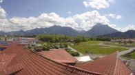 Archiv Foto Webcam Füssen: Ausblick vom Hotel Sommer 11:00