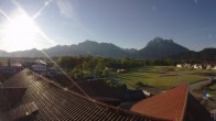 Archiv Foto Webcam Füssen: Ausblick vom Hotel Sommer 06:00