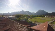 Archiv Foto Webcam Füssen: Ausblick vom Hotel Sommer 07:00