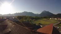 Archiv Foto Webcam Füssen: Ausblick vom Hotel Sommer 06:00