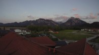 Archived image Webcam View from the Hotel Sommer (Allgäu) 19:00
