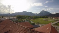Archiv Foto Webcam Füssen: Ausblick vom Hotel Sommer 07:00