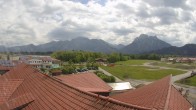 Archiv Foto Webcam Füssen: Ausblick vom Hotel Sommer 11:00