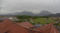 Archiv Foto Webcam Füssen: Ausblick vom Hotel Sommer 13:00