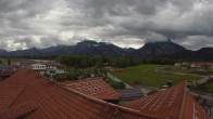 Archiv Foto Webcam Füssen: Ausblick vom Hotel Sommer 15:00