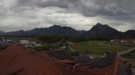 Archiv Foto Webcam Füssen: Ausblick vom Hotel Sommer 07:00