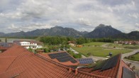 Archiv Foto Webcam Füssen: Ausblick vom Hotel Sommer 15:00