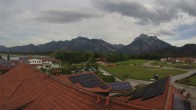 Archiv Foto Webcam Füssen: Ausblick vom Hotel Sommer 17:00