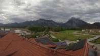 Archiv Foto Webcam Füssen: Ausblick vom Hotel Sommer 05:00