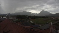Archiv Foto Webcam Füssen: Ausblick vom Hotel Sommer 07:00